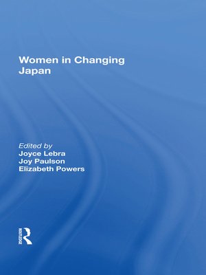 cover image of Women In Changing Japan